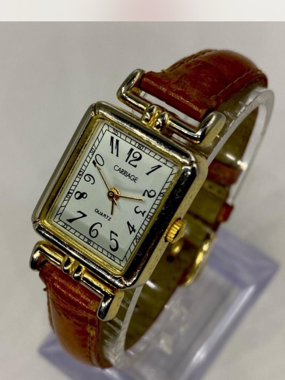 Ladies *** Designer ^ Carriage “ Timex *^* Goldtone Hardwear *** LuX ***